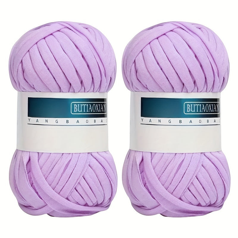 Colorful T-shirt Yarn for DIY Projects 100g 200g 35m