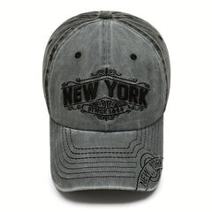 Vintage New York Embroidered Baseball Cap