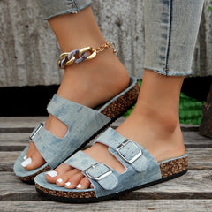 Women's Open Toe Breathable Sports Slippers Non Slip Sandals