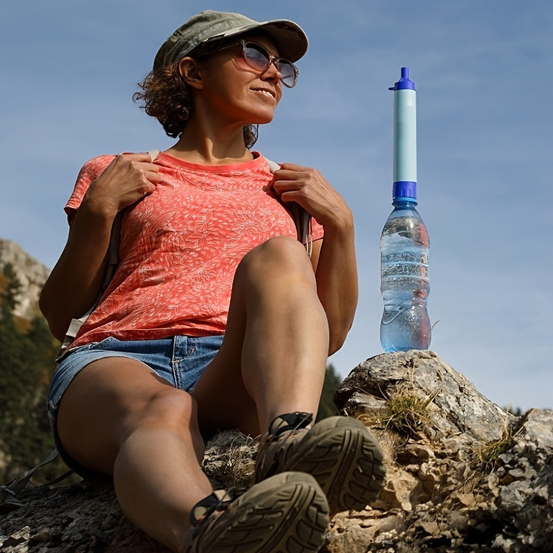 Outdoor Water Purifier Filtration System Portable Clean Water Pipe For Camping