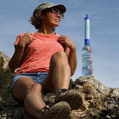 Outdoor Water Purifier Filtration System Portable Clean Water Pipe For Camping