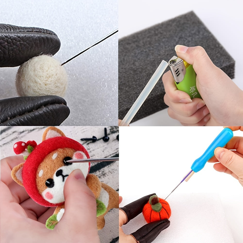 Needle Felting Beginner Kit Animals Wool Felting Kits
