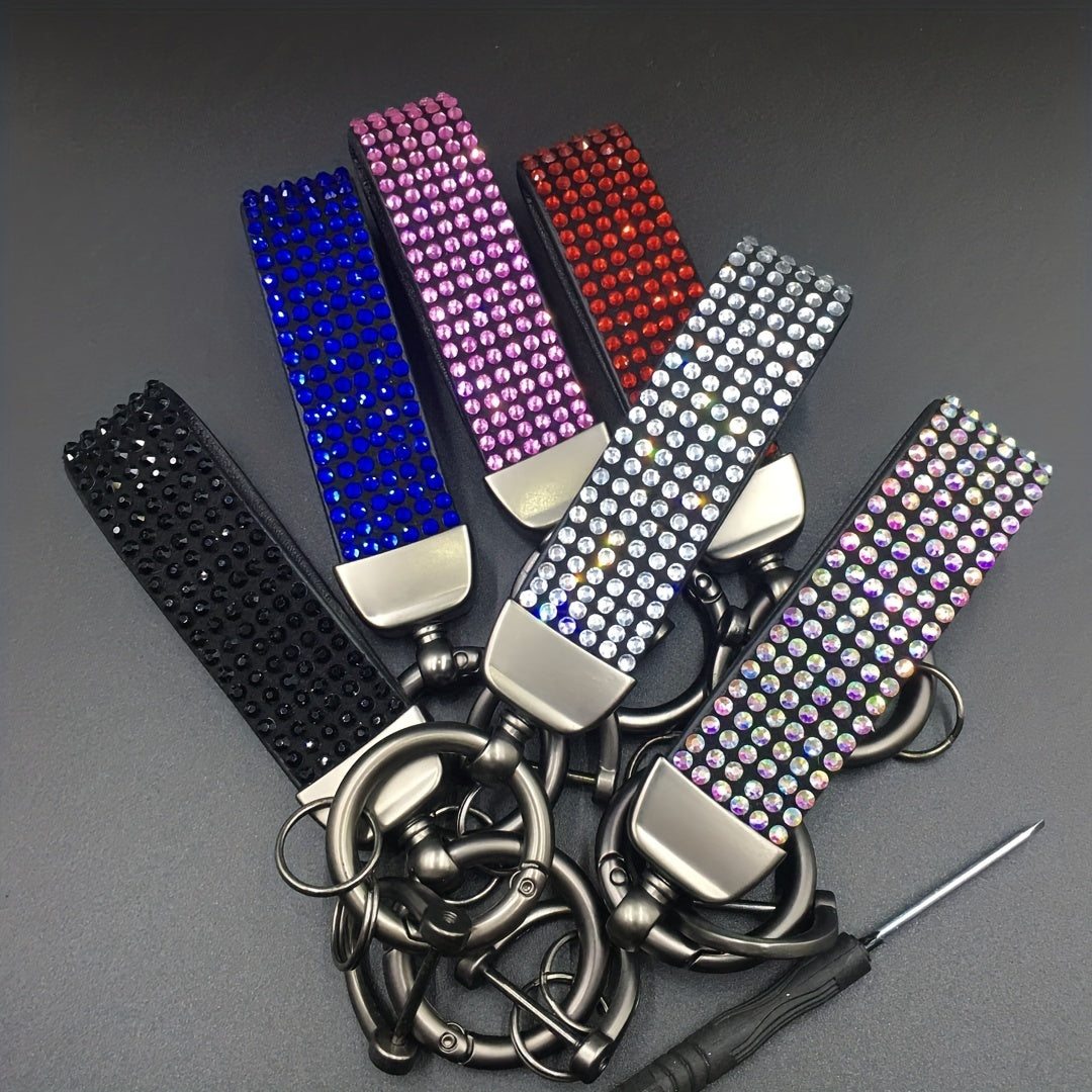 Sparkling Car Keychain Bling Accessories for Women