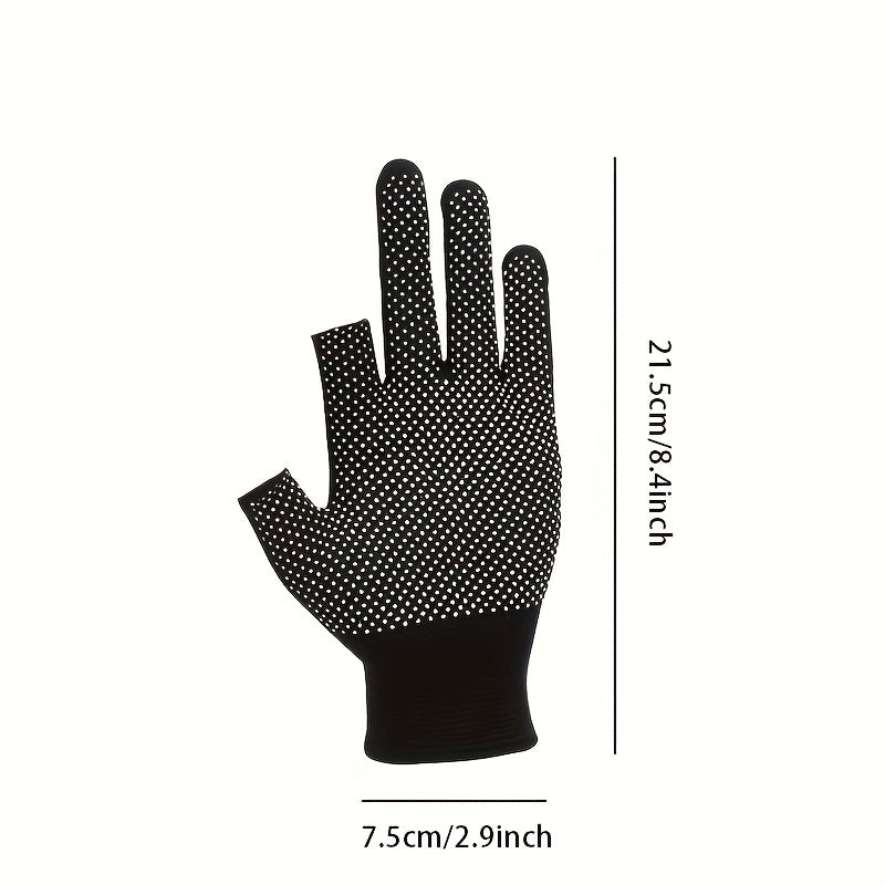 Half Finger Gloves Fishing Slipproof Driving Touch Screen Sunproof Outdoor Glove