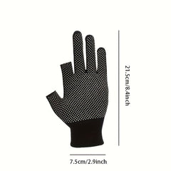 Half Finger Gloves Fishing Slipproof Driving Touch Screen Sunproof Outdoor Glove