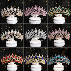 Vintage Crystal Tiara Wedding Bridal Hair Accessories