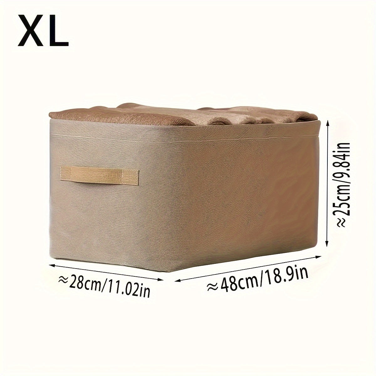 Waterproof Cabin Storage Box Underwired with Handle Foldable Multiple Size