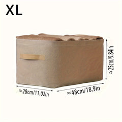 Waterproof Cabin Storage Box Underwired with Handle Foldable Multiple Size