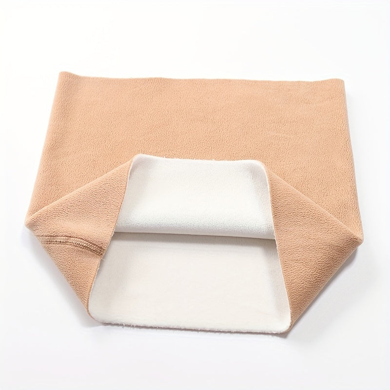 Double Sided Velvet Waist Belt Warm Stomach Thickened Waist Belt