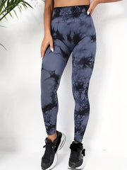 Tie Dye Fitness Yoga Leggings Sport Tight Activewear