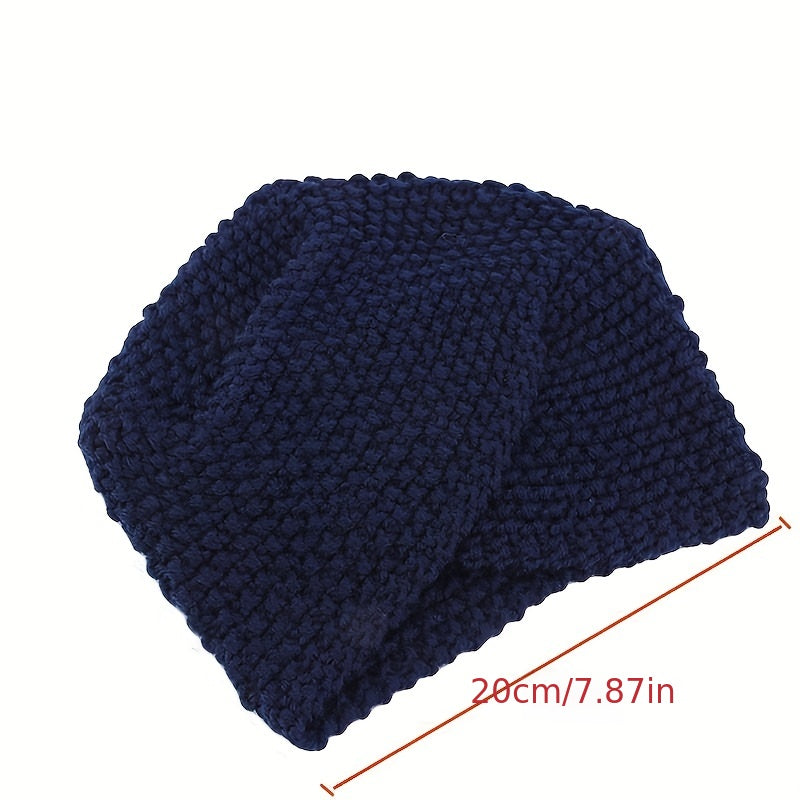 Vintage Knitted Beanie Warm Hat for Women
