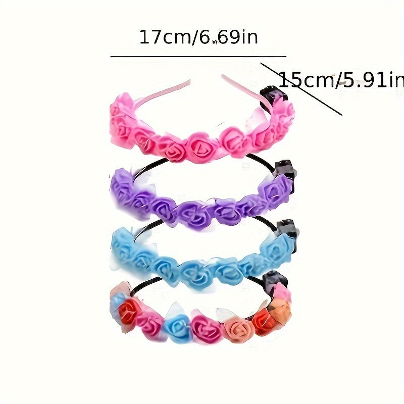 Luminous Flower Wreath Headgear for Party & Birthday