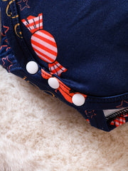 Ghost Pumpkin Romper Baby Spring Autumn Long Sleeve Onesie