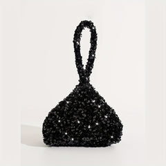 Glitter Sequins Satchel Bag for Party