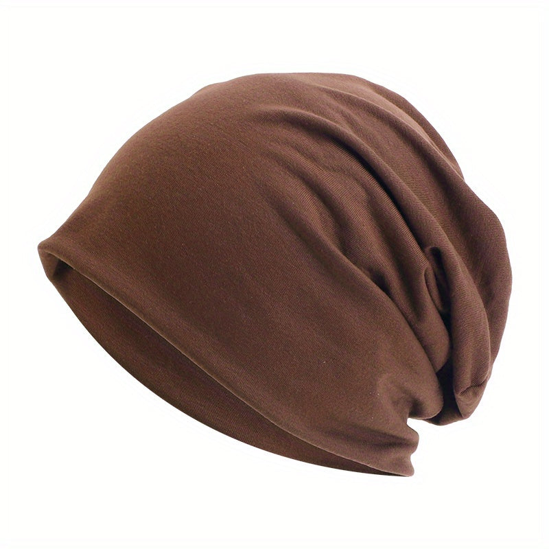 Beanie Hat Elastic Slouchy Chemo Cap For Men Women