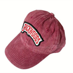 Embroidery Washed Baseball Cap Pure Cotton Sweat-absorbing