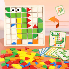 3D Jigsaw Puzzle for Kids Wooden Logic Game