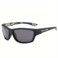 Sun Protection Square Frame Sports Sunglasses Colorful Lens PC Sports Glasses