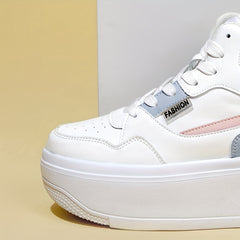 Women's Colorblock High Top Platform Sneakers