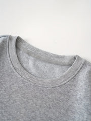 Bear Graphic Pullover Sweatshirt Women's Sporty Sweatshirts
