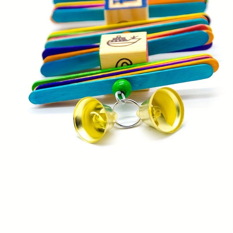 Bird Chewing Toy with Bell for Enrichment