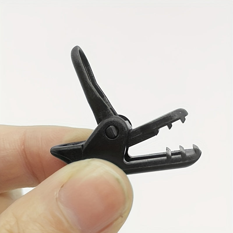 5pcs Outdoor Tent Canopy Clamps Windproof Waterproof Rope Buckle