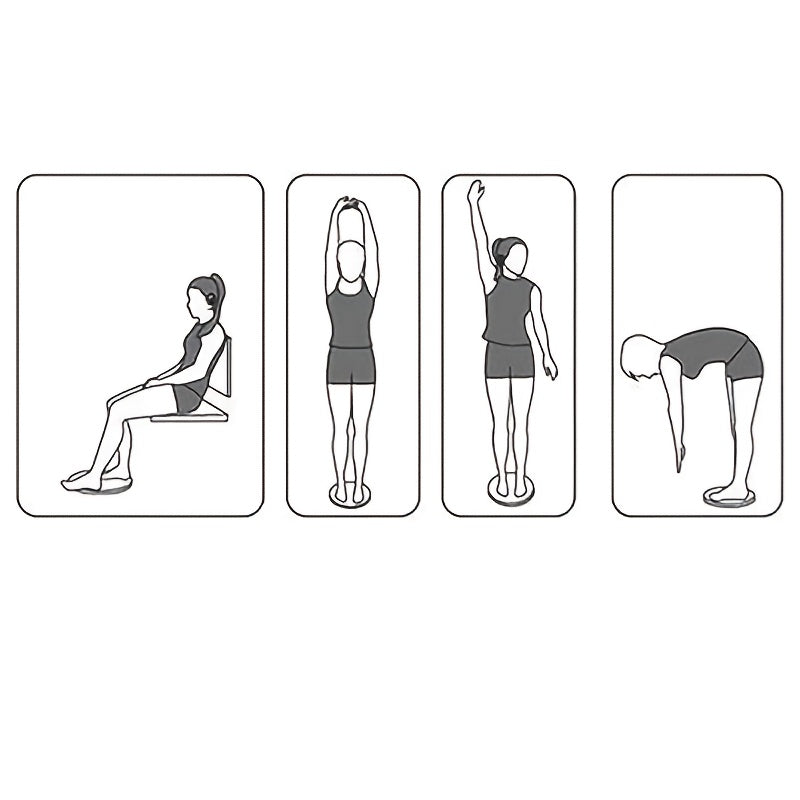 Waist Training And Foot Massage Twisting Board for Fitness and Weight Loss