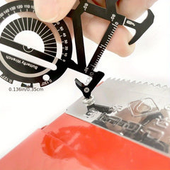 20-in-1 Sports Bicycle Keychain Tool for Outdoor Camping