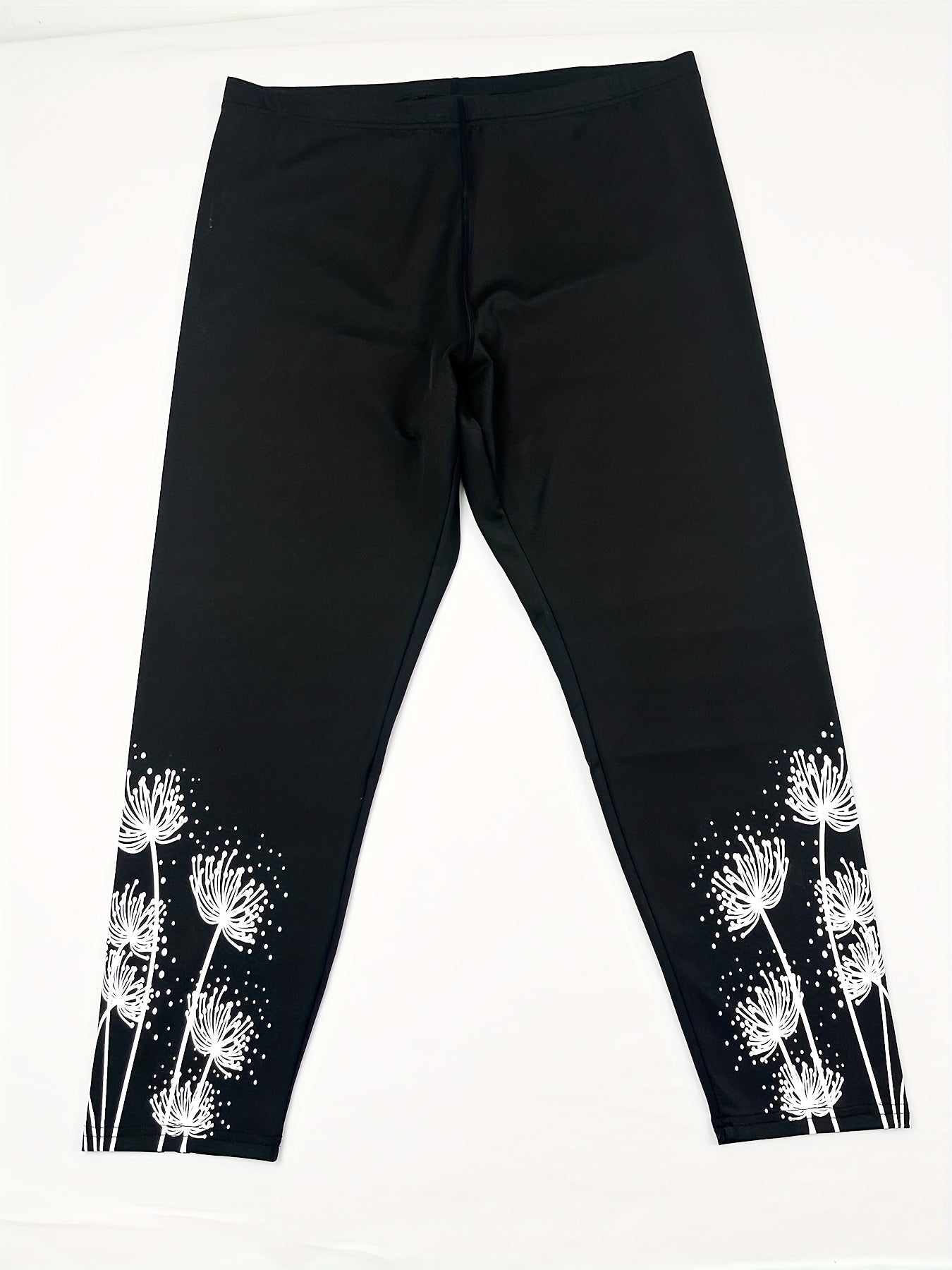 Floral & Geo Print High Rise Yoga Leggings