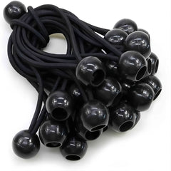 18pcs Heavy Duty Ball Bungee Cords for Canopy Tarp Tie Down, 15-24cm & 20-32cm