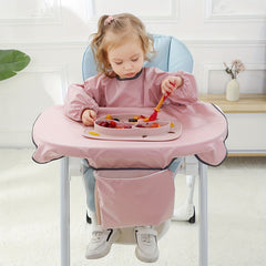 Waterproof Sleeved Bib Anti Stain Smock Apron