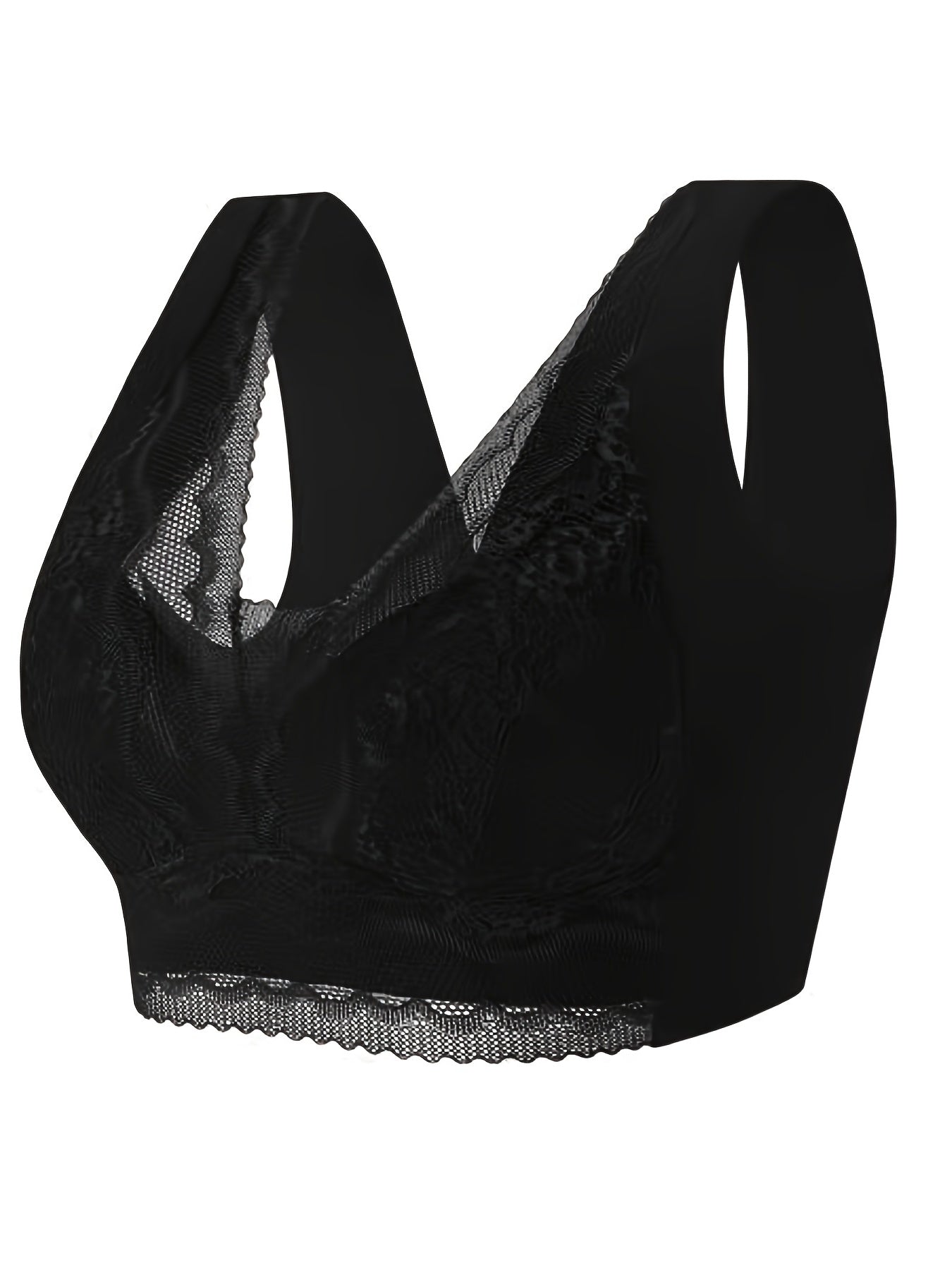 Lace Wireless Push Up Bra Ladies Undergarment