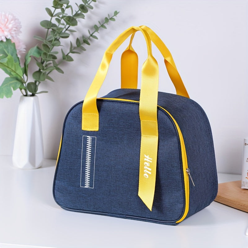 Insulated Lunch Box Bag Portable Tote Bag School Bento Bag