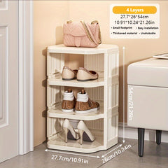 Floor Standing Shoe Rack 9-layer Shoe Cabinet Shoe Storage Organizer