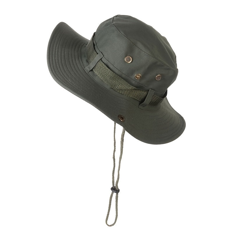 Camouflage Bucket Hat Outdoor Sun Hat Travel Boonie Hats