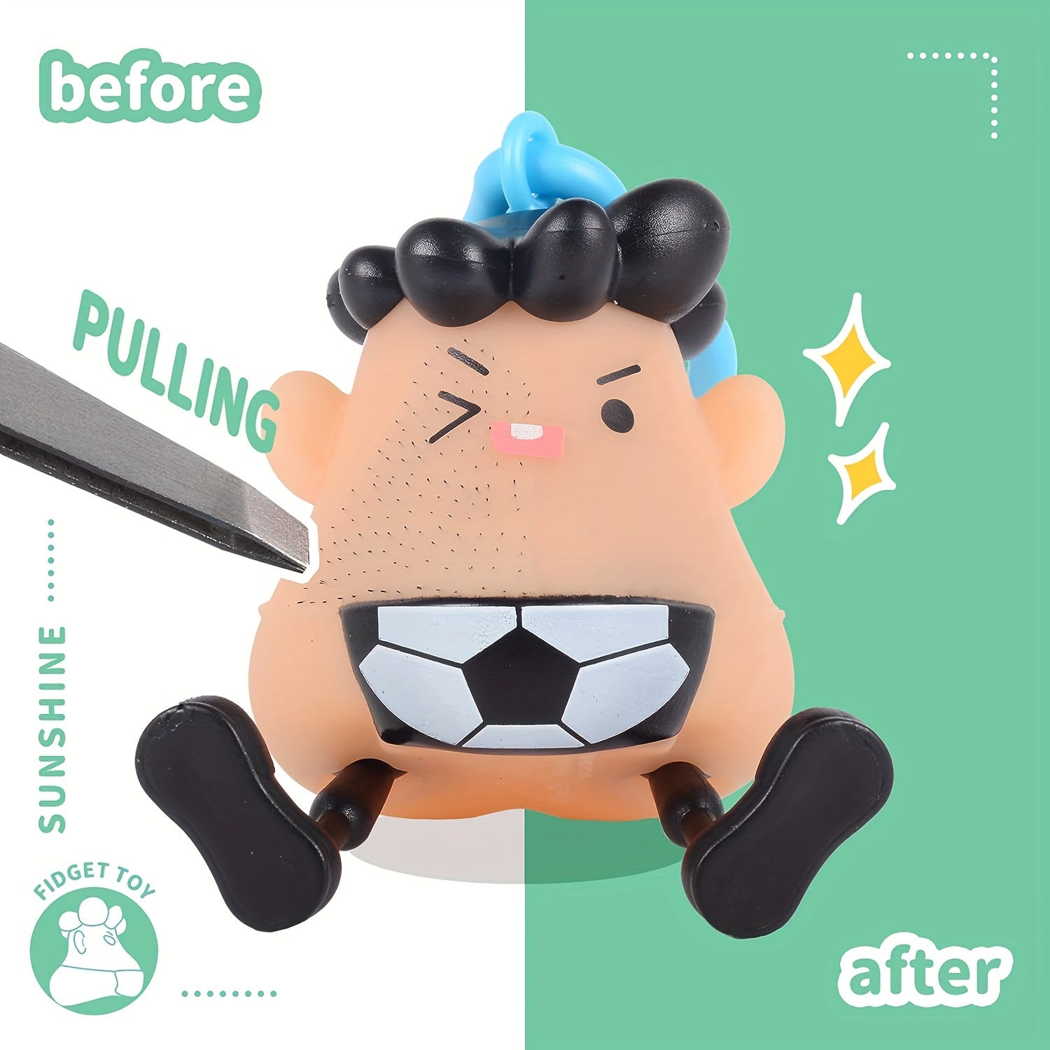 Hair Removal & Buttock Pressure Relief Toy - Pimple Popper Skin Select