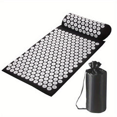 Acupressure Massage Mat and Pillow Set Relieve Back and Neck Stress
