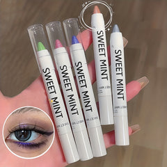 Foam Highlighter Pen Eyeliner Brightening Pearly Matte Eyeshadow Stick