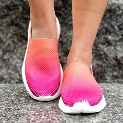 Casual Breathable Flat Sports Shoes Lightweight Outdoor Sneakers
