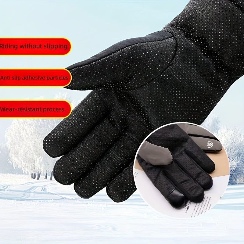 Winter Warm Keeping Gloves Outdoor Skiing & Riding Touch Screen Gloves