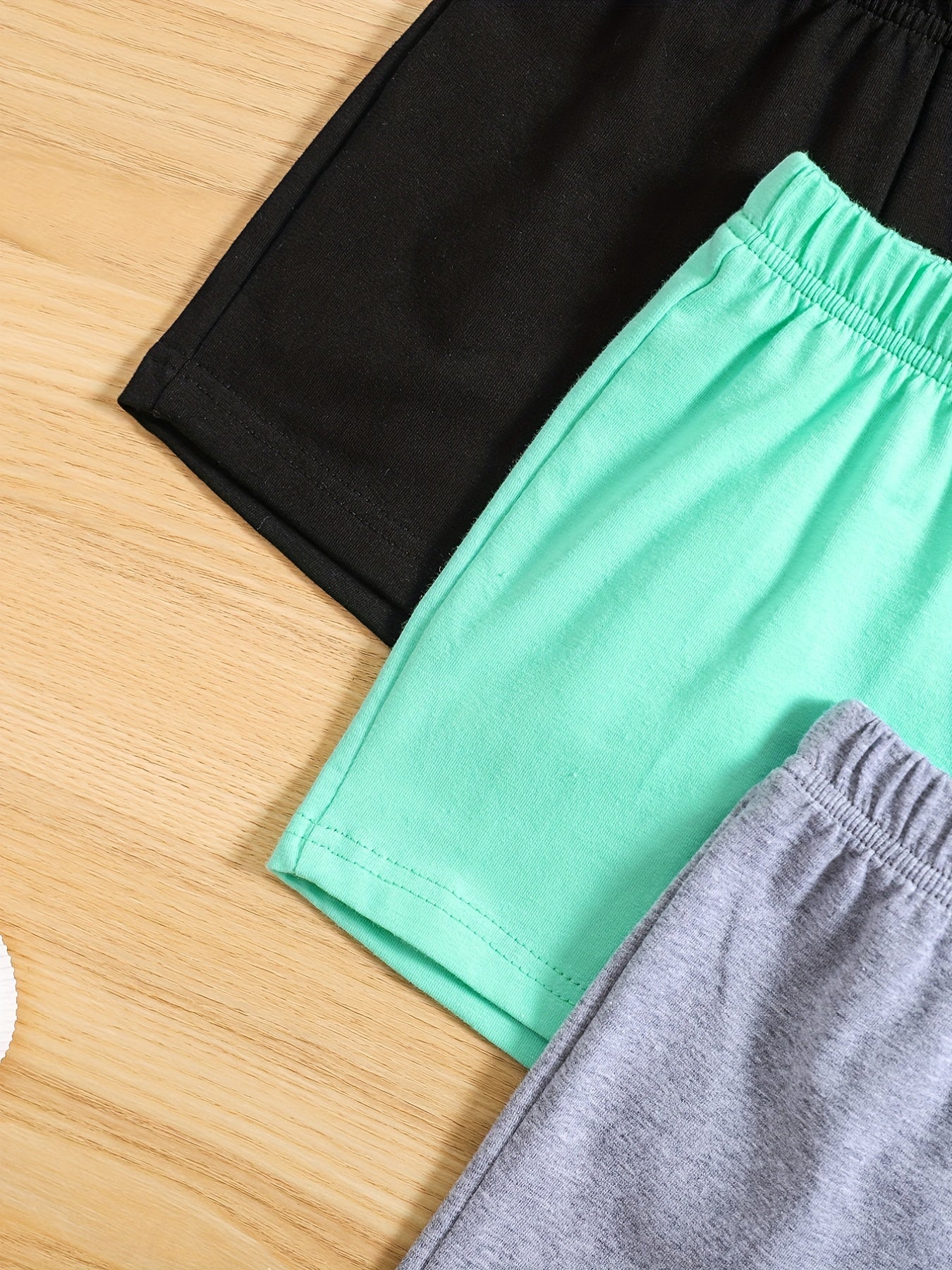 Baby Boy's Casual Shorts 3pcs Outfit