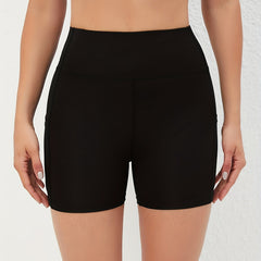High Waist Tight Hip Quick-drying Running Shorts