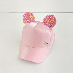 Kids Big Eared Duck Tongue Sun Hat Girls Summer Princess Style