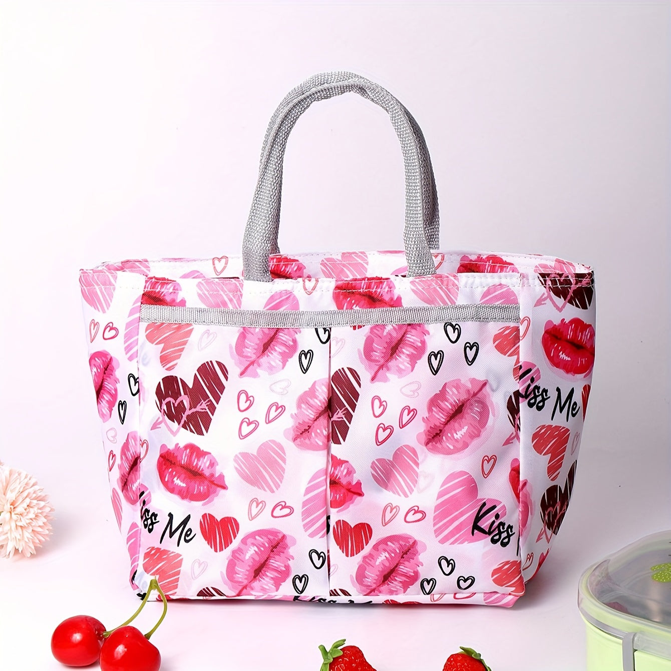 Portable Insulated Lunch Bag for Office School Outdoor Picnic