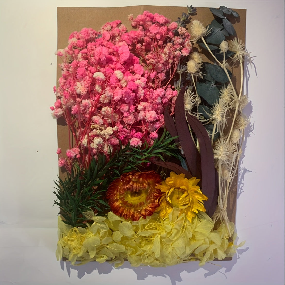 DIY Dried Flower Pack A5 Perpetual Flower Material for Photo Frame