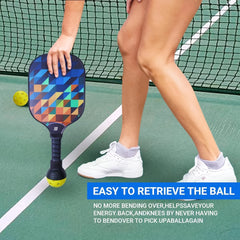 Pickleball Ball Retriever Silicone Pickleball Picker Accessory