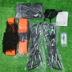 Portable Soccer Goal Training Net Frame Folding Football Game Goal