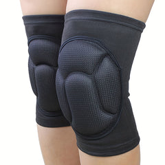 1pair Unisex Thickened Knee Pads for Maximum Protection