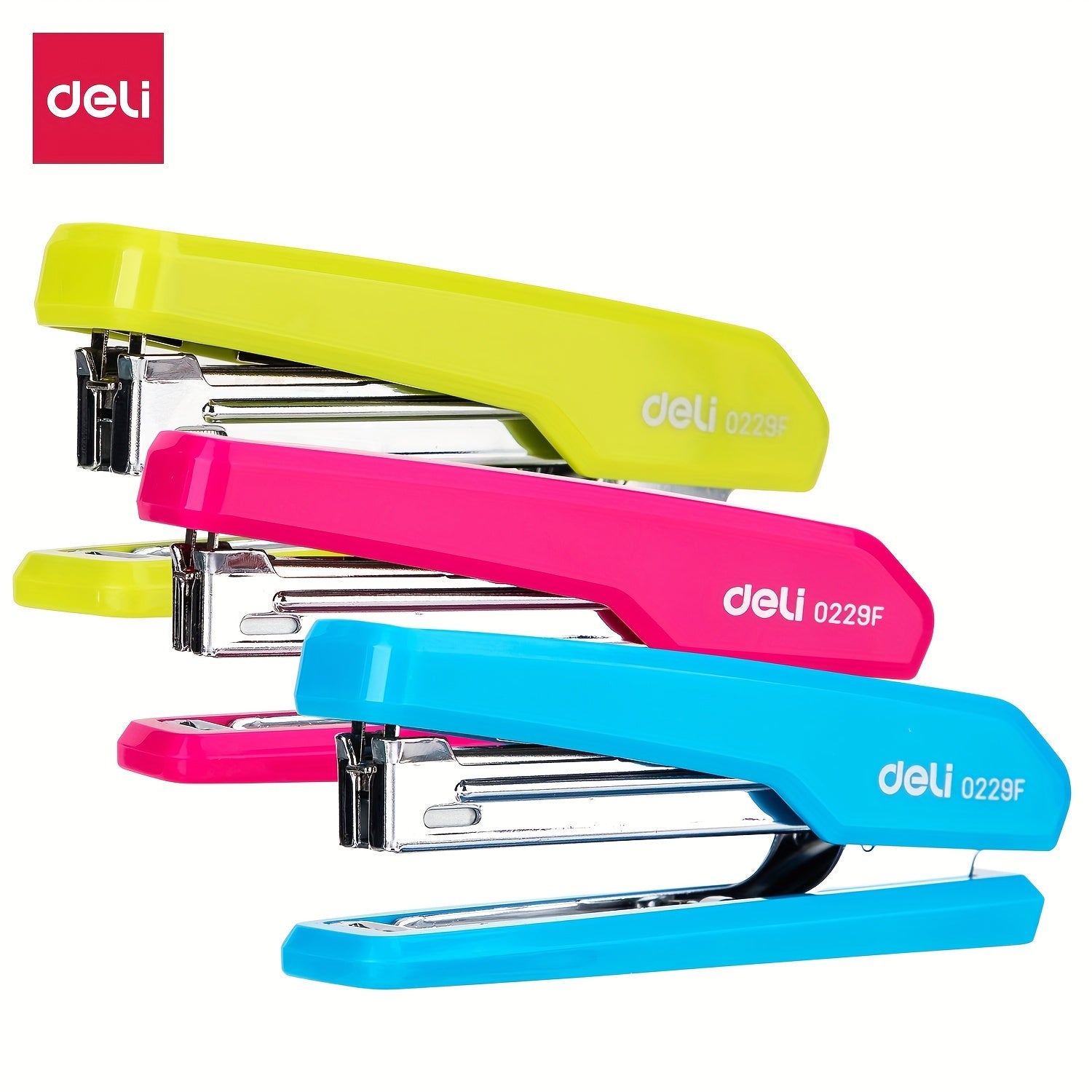 1pc Solid Stapler School Supplies Stationery Office Accessories