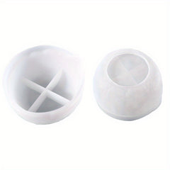 Storage Silicone Mold Rolling Tray Molds Epoxy Resin Casting Irregular Bowl Mold